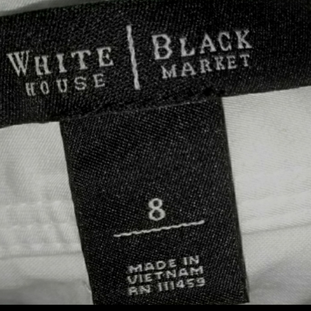 White House Black Market Skirt Size 8 Flounce - Picture 9 of 10